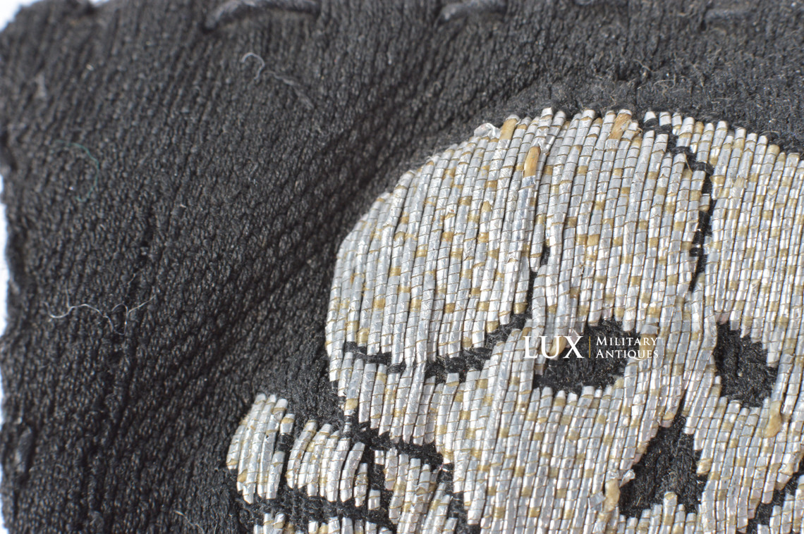 Rare coin de col sous-officier, « SS Totenkopf » - photo 7