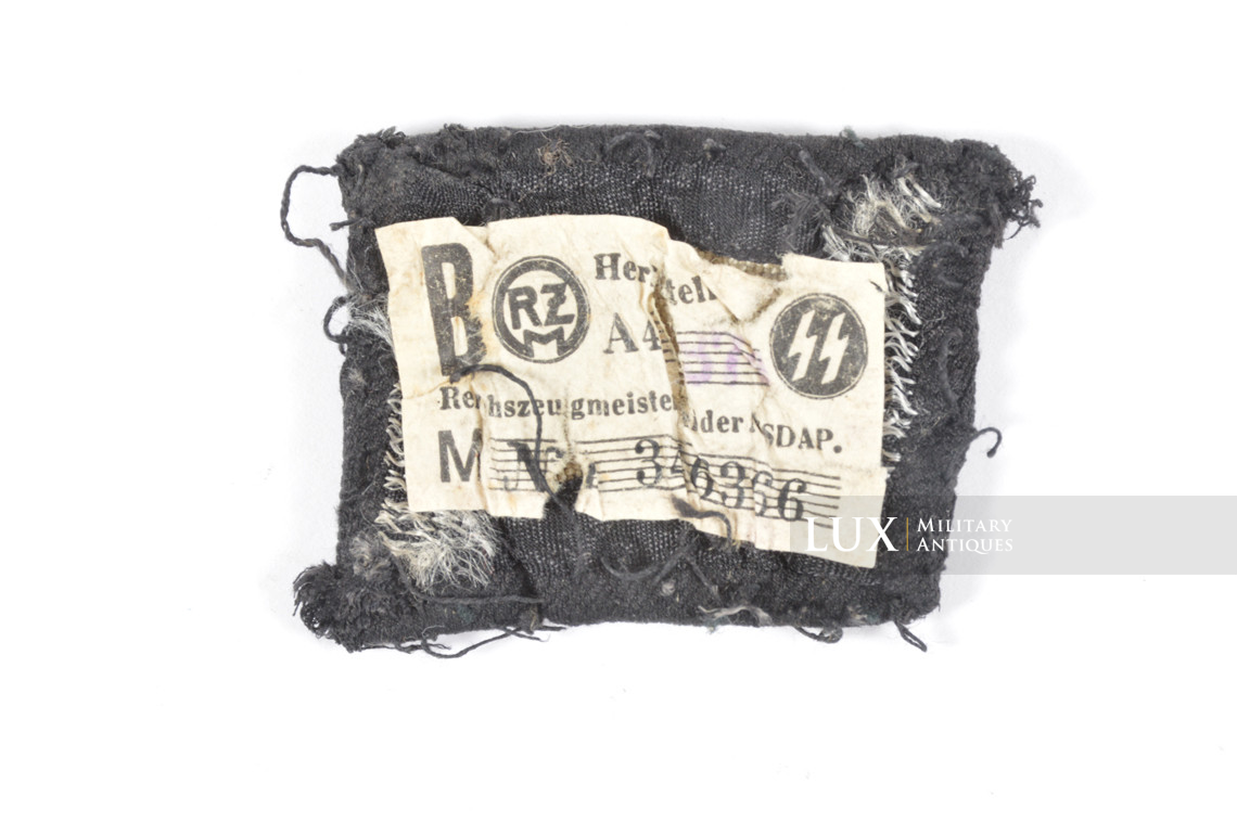 Rare coin de col sous-officier, « SS Totenkopf » - photo 11