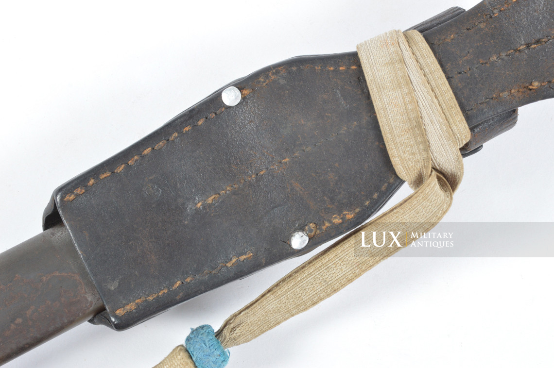 Baïonnette allemande 98k précoce avec gousset en cuir et dragonne, régimenté, « 1938 » - photo 16