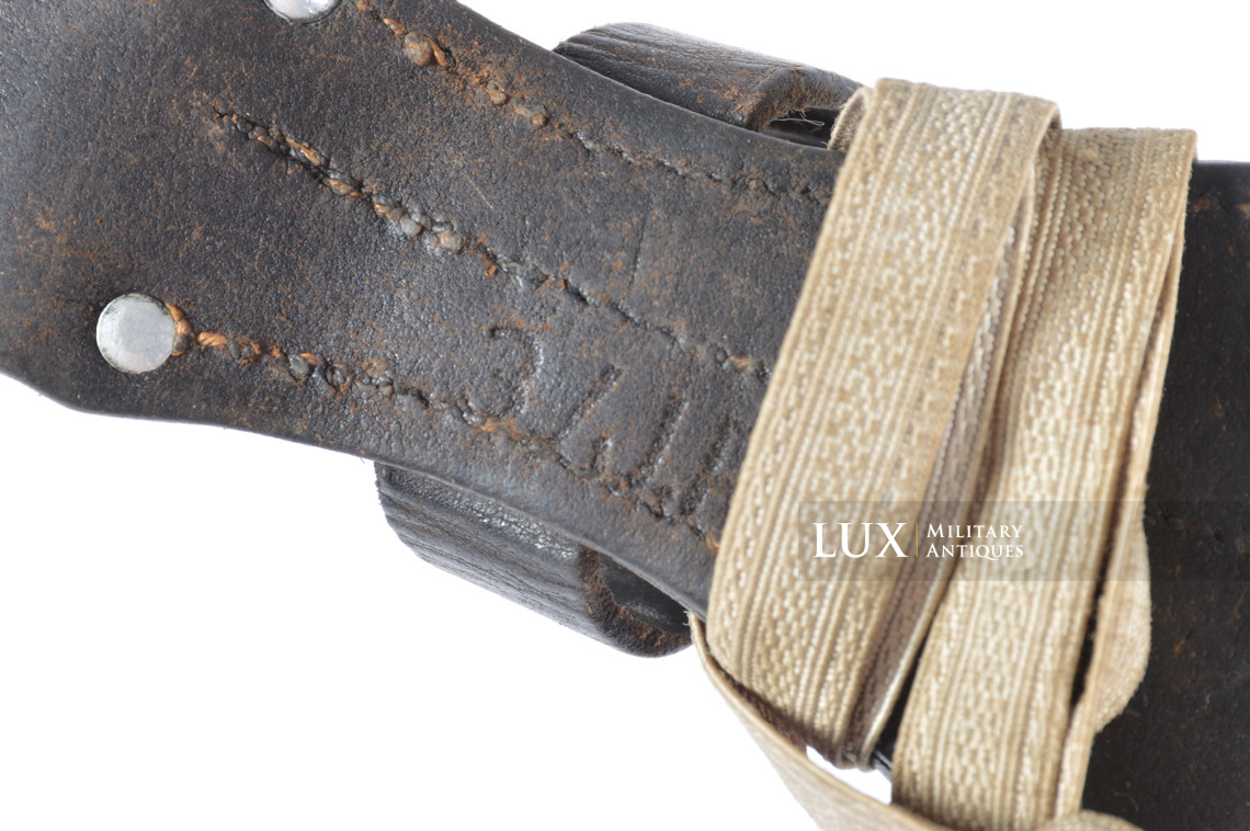 Baïonnette allemande 98k précoce avec gousset en cuir et dragonne, régimenté, « 1938 » - photo 17