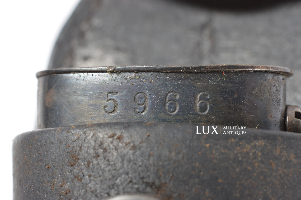 Baïonnette allemande 98k précoce avec gousset en cuir et dragonne, régimenté, « 1938 » - photo 10