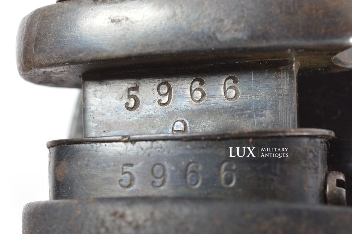 Baïonnette allemande 98k précoce avec gousset en cuir et dragonne, régimenté, « 1938 » - photo 9