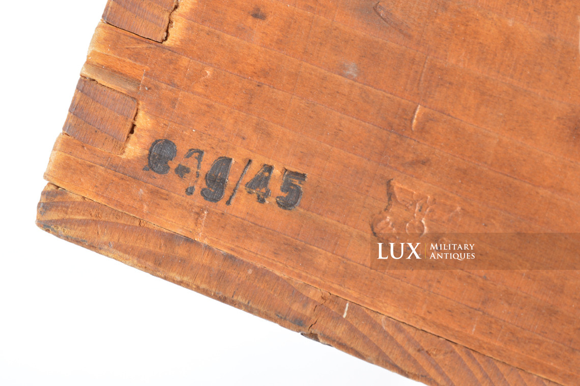Caisse allemande fin de guerre de 900 cartouches 7,92mm, « Patronenkasten 900 » - photo 15
