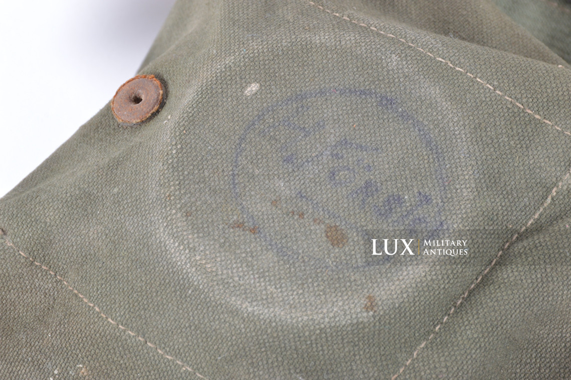 German paratrooper gas mask and carrying bag set, « Stösser Operation » - photo 17