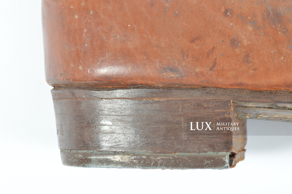 Late-war German low ankle combat boots, « RBNr / Solidus » - photo 10