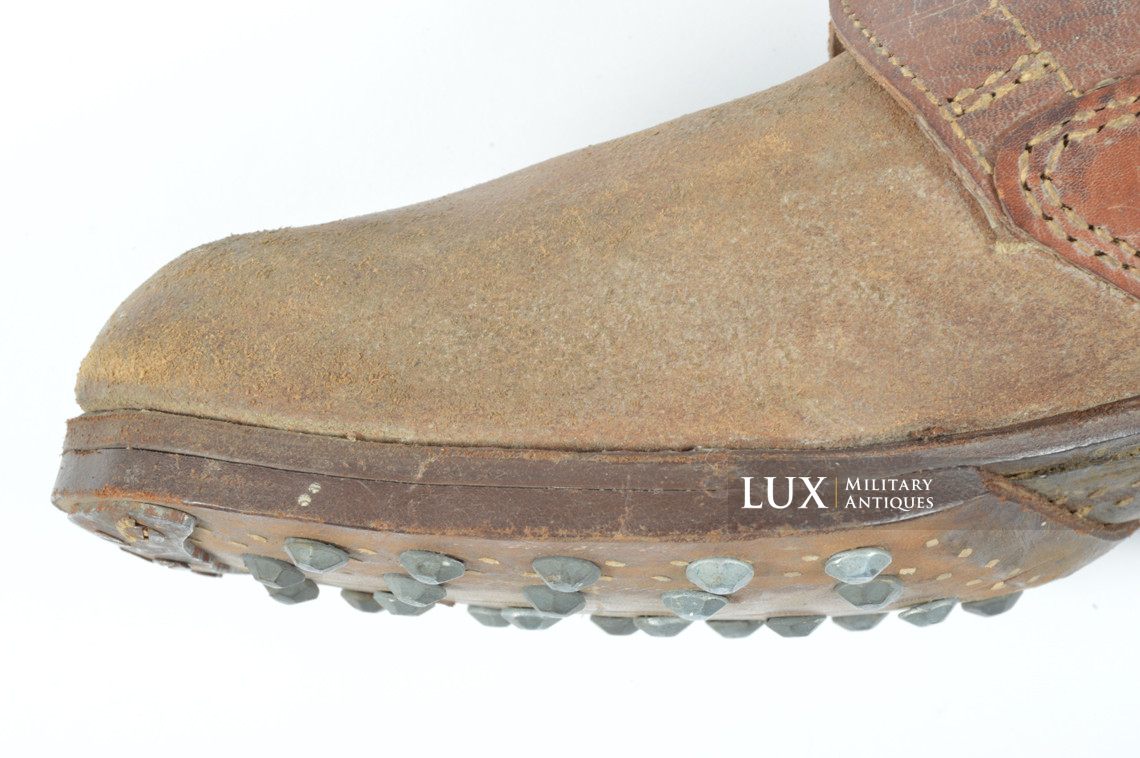 Late-war German low ankle combat boots, « RBNr / Solidus » - photo 19