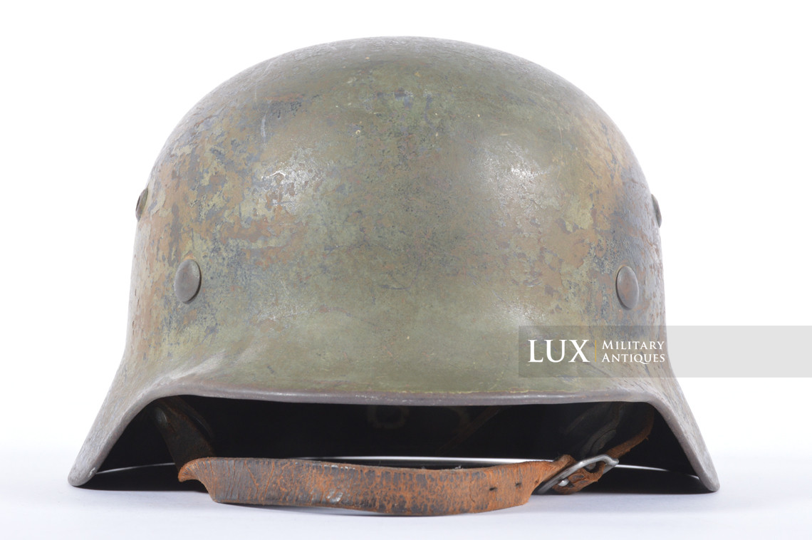 M35 Luftwaffe two-tone spray camouflage combat helmet - photo 8