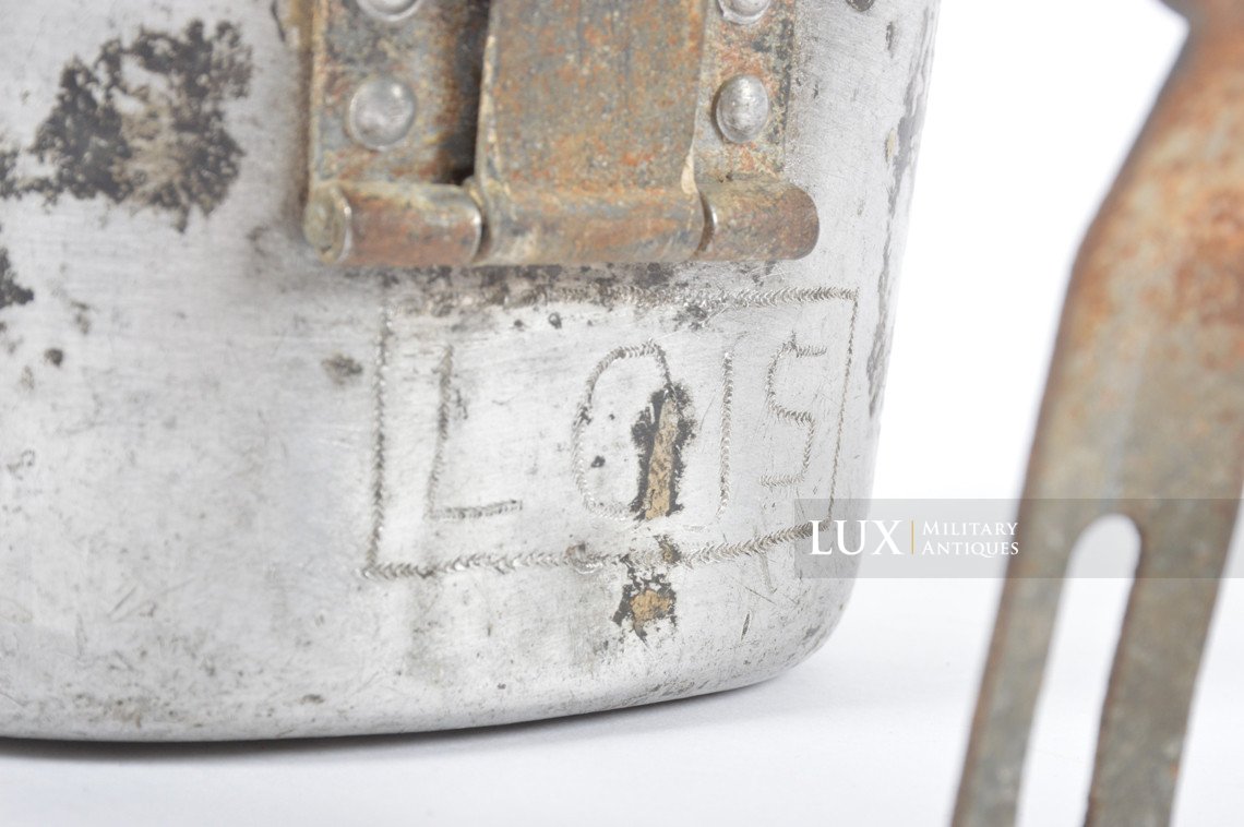 Quart de gourde US gravé, « Bataille des Ardennes » - photo 12
