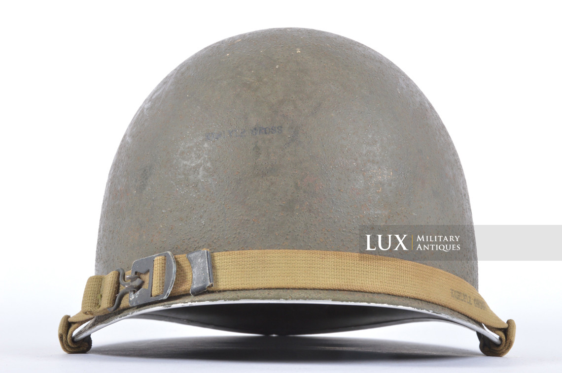 USM1 front seam fixed bale helmet, « named » - photo 11