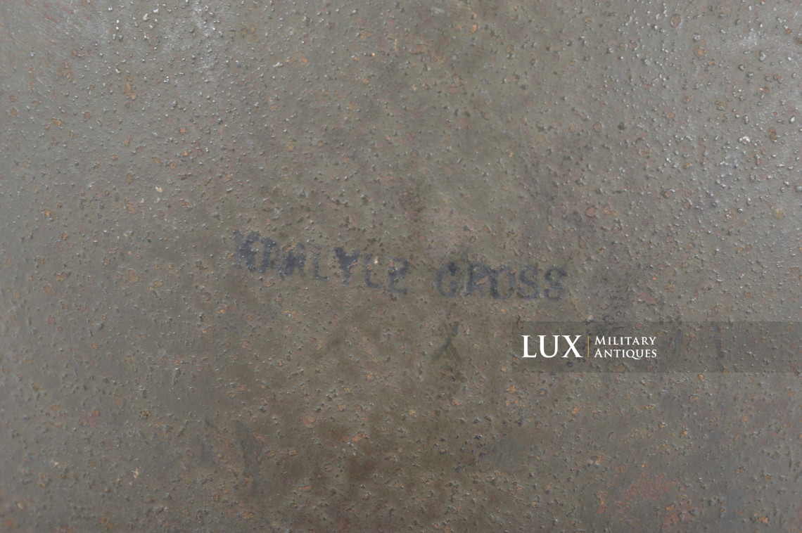 Casque USM1, « nominatif » - Lux Military Antiques - photo 17