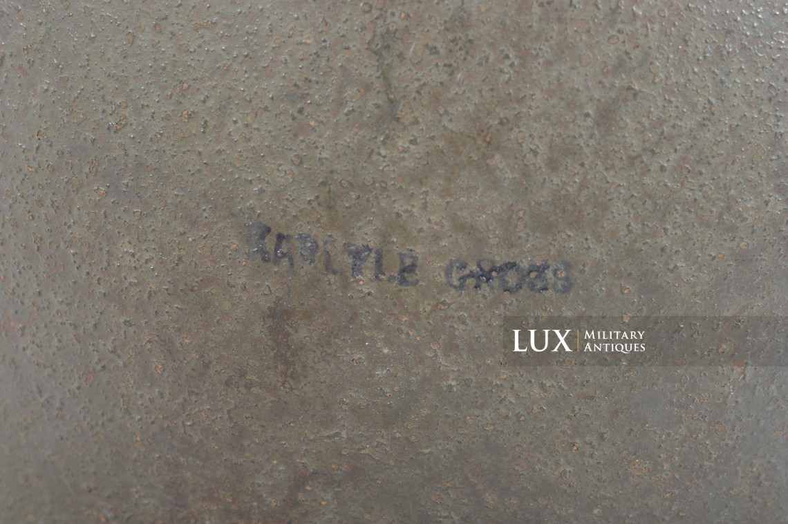 Casque USM1, « nominatif » - Lux Military Antiques - photo 18