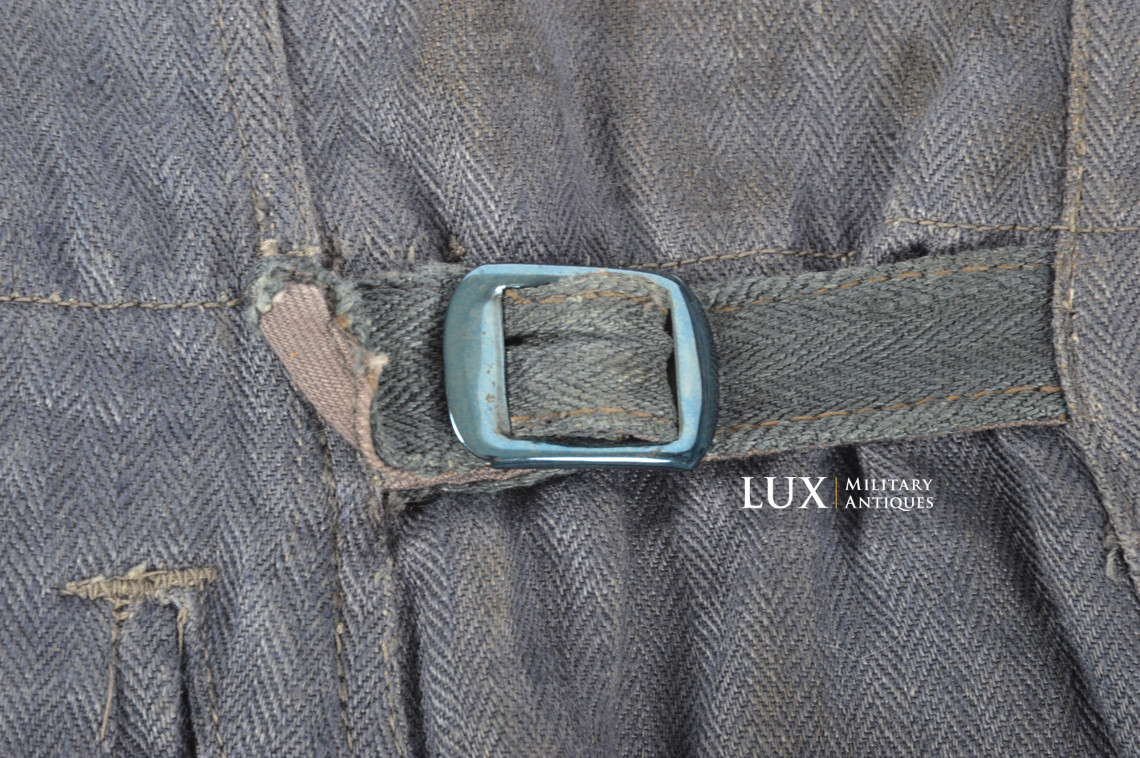 Pantalon M43 Luftwaffe en treillis bleu , « RBNr » - photo 8