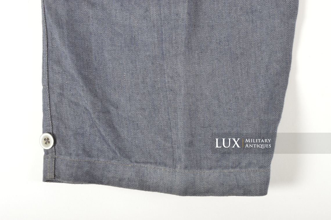 Pantalon M43 Luftwaffe en treillis bleu , « RBNr » - photo 27