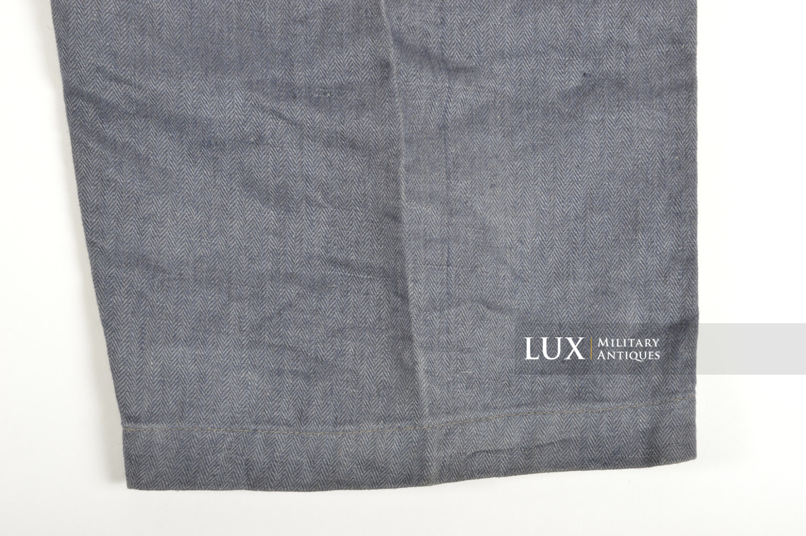 Pantalon M43 Luftwaffe en treillis bleu , « RBNr » - photo 28