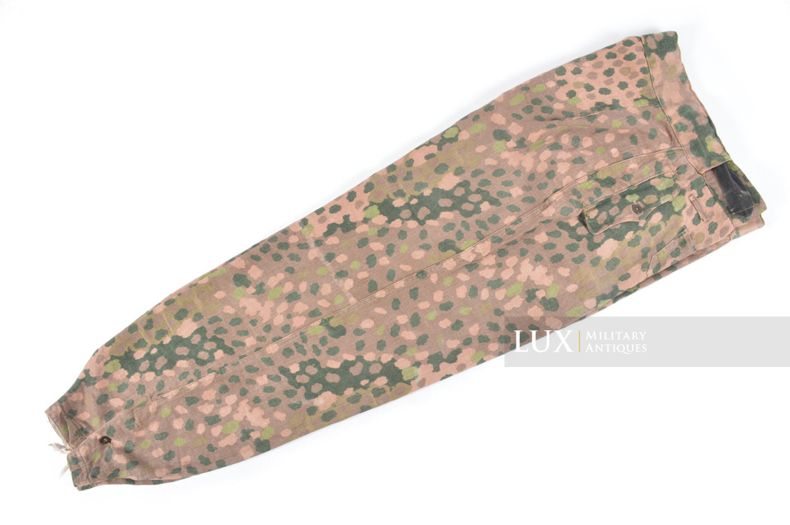 Rare Waffen-SS dot pattern Drillich camouflage panzer trousers - photo 9