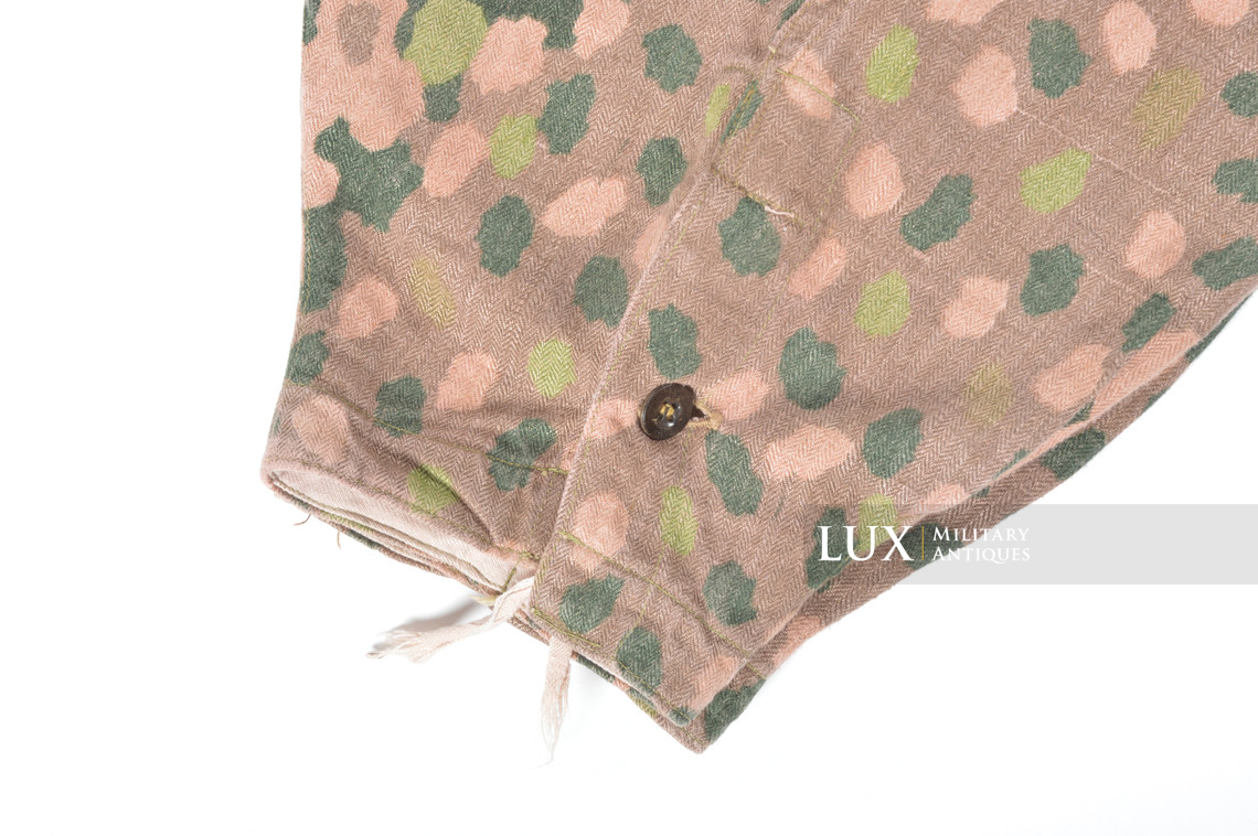 Rare Waffen-SS dot pattern Drillich camouflage panzer trousers - photo 11
