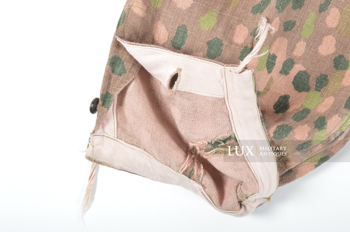 Rare Waffen-SS dot pattern Drillich camouflage panzer trousers - photo 20