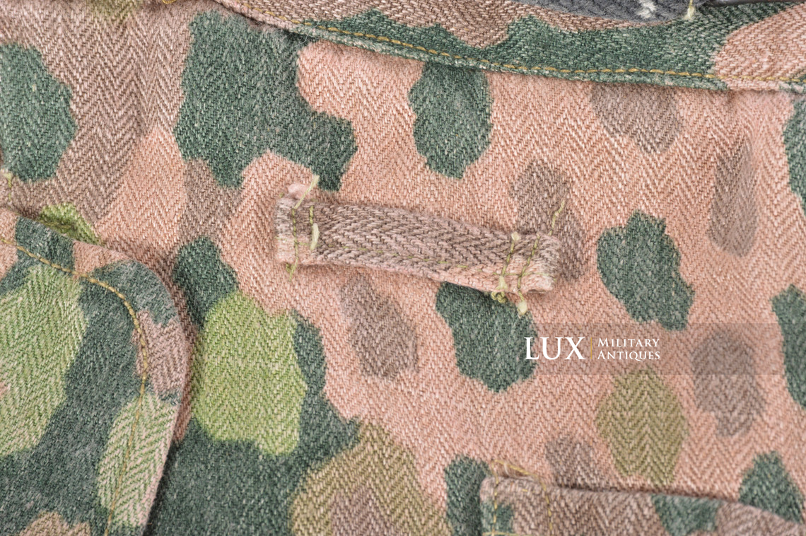 Rare Waffen-SS dot pattern Drillich camouflage panzer trousers - photo 15