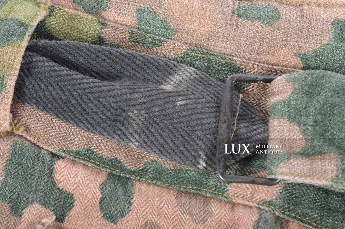 Rare Waffen-SS dot pattern Drillich camouflage panzer trousers - photo 17