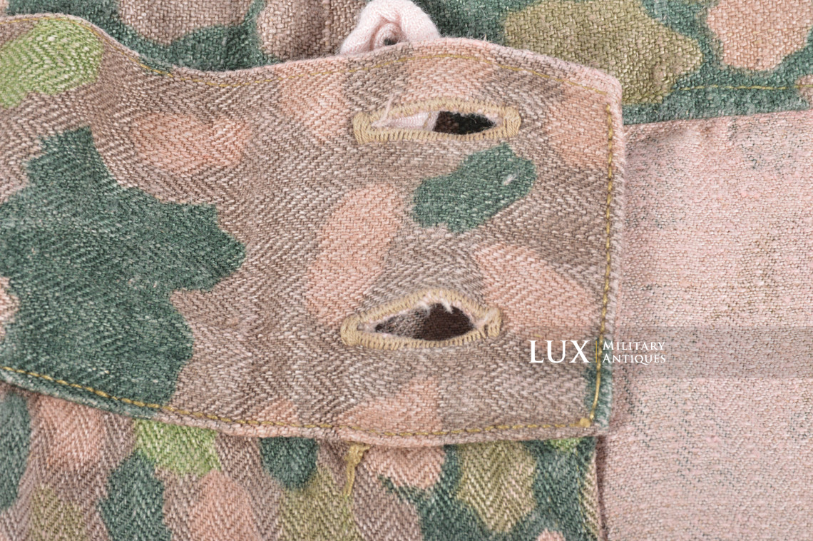 Rare Waffen-SS dot pattern Drillich camouflage panzer trousers - photo 25