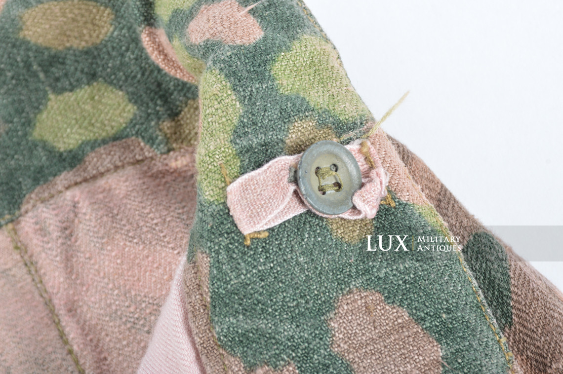 Rare Waffen-SS dot pattern Drillich camouflage panzer trousers - photo 26