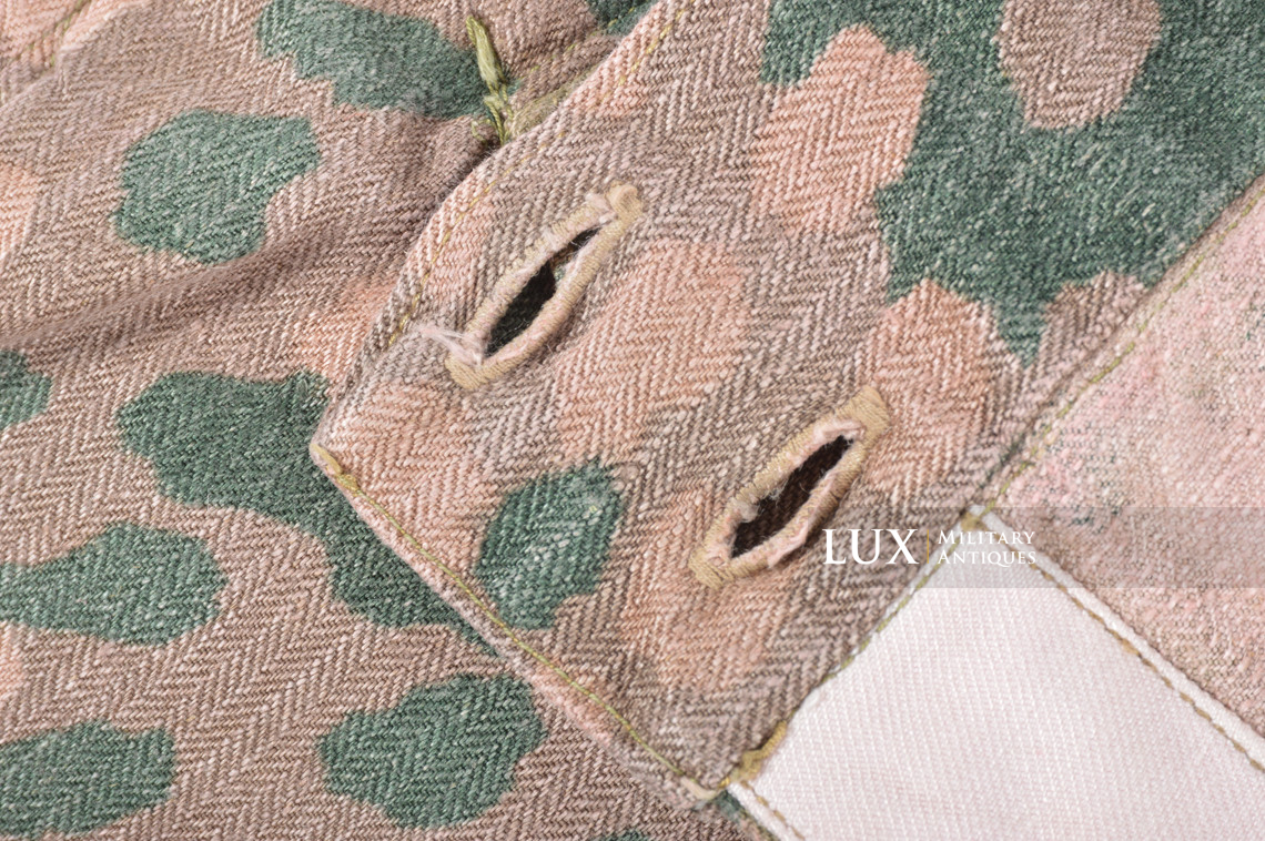 Rare Waffen-SS dot pattern Drillich camouflage panzer trousers - photo 29