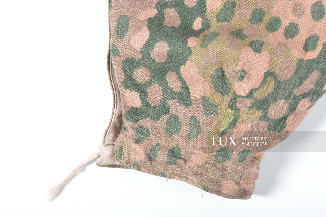 Rare pantalon Waffen-SS Panzer en camouflage petit pois - photo 34