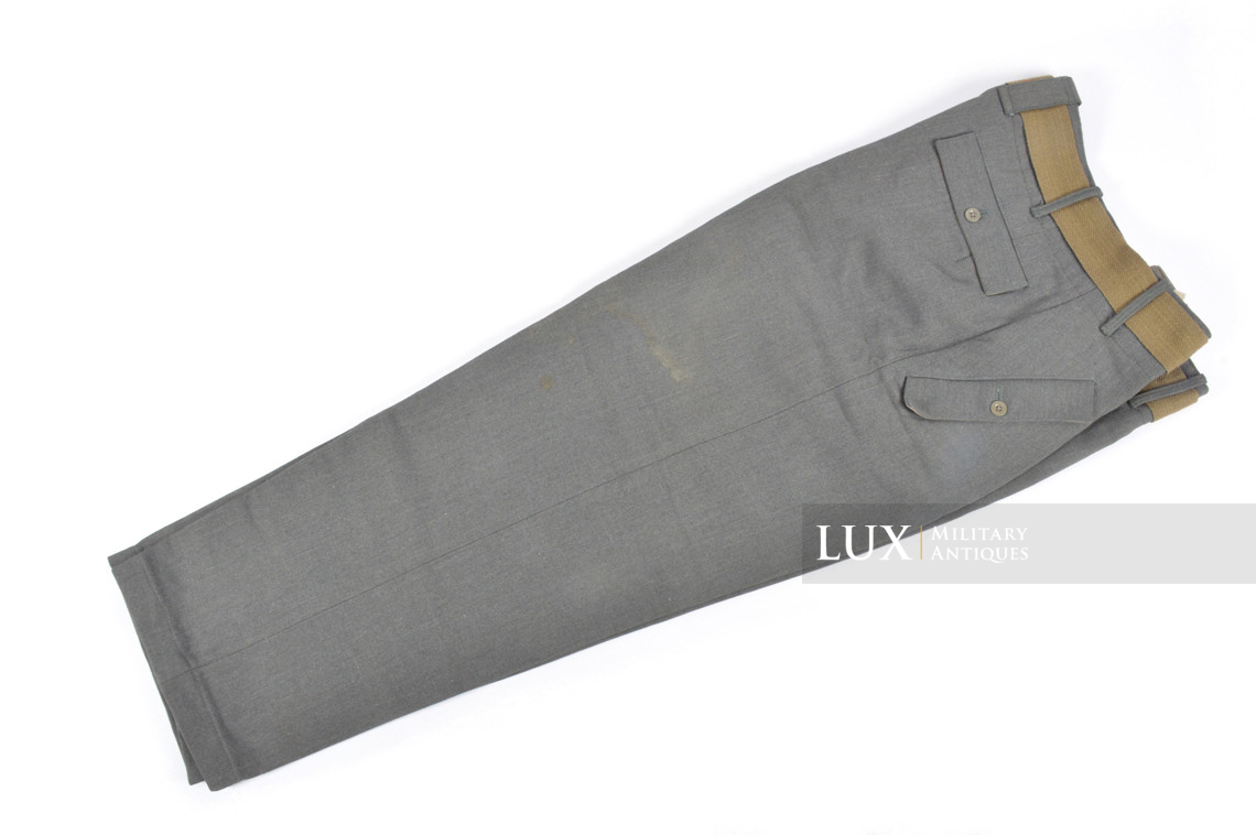 Unissued Heer / Waffen-SS M44 combat trousers, « gabardine » - photo 11