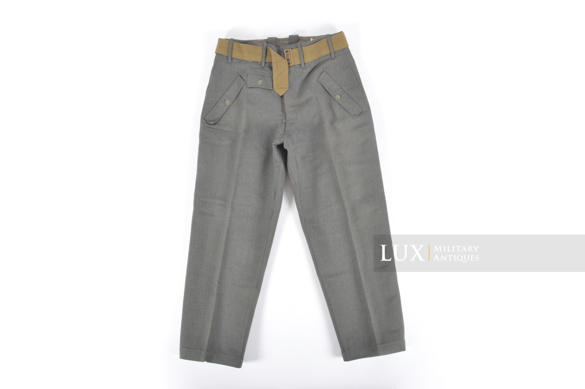 Unissued Heer / Waffen-SS M44 combat trousers, « gabardine » - photo 15