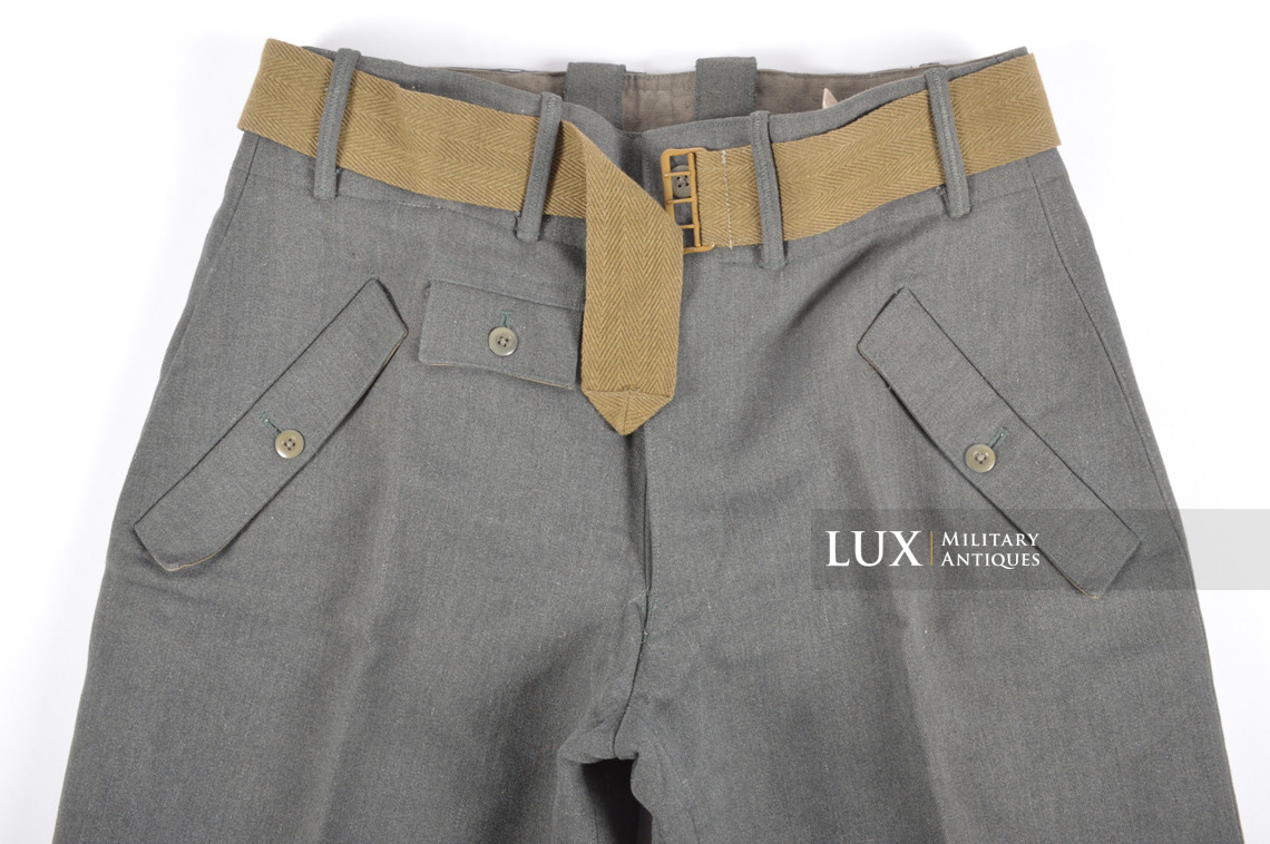 Unissued Heer / Waffen-SS M44 combat trousers, « gabardine » - photo 16