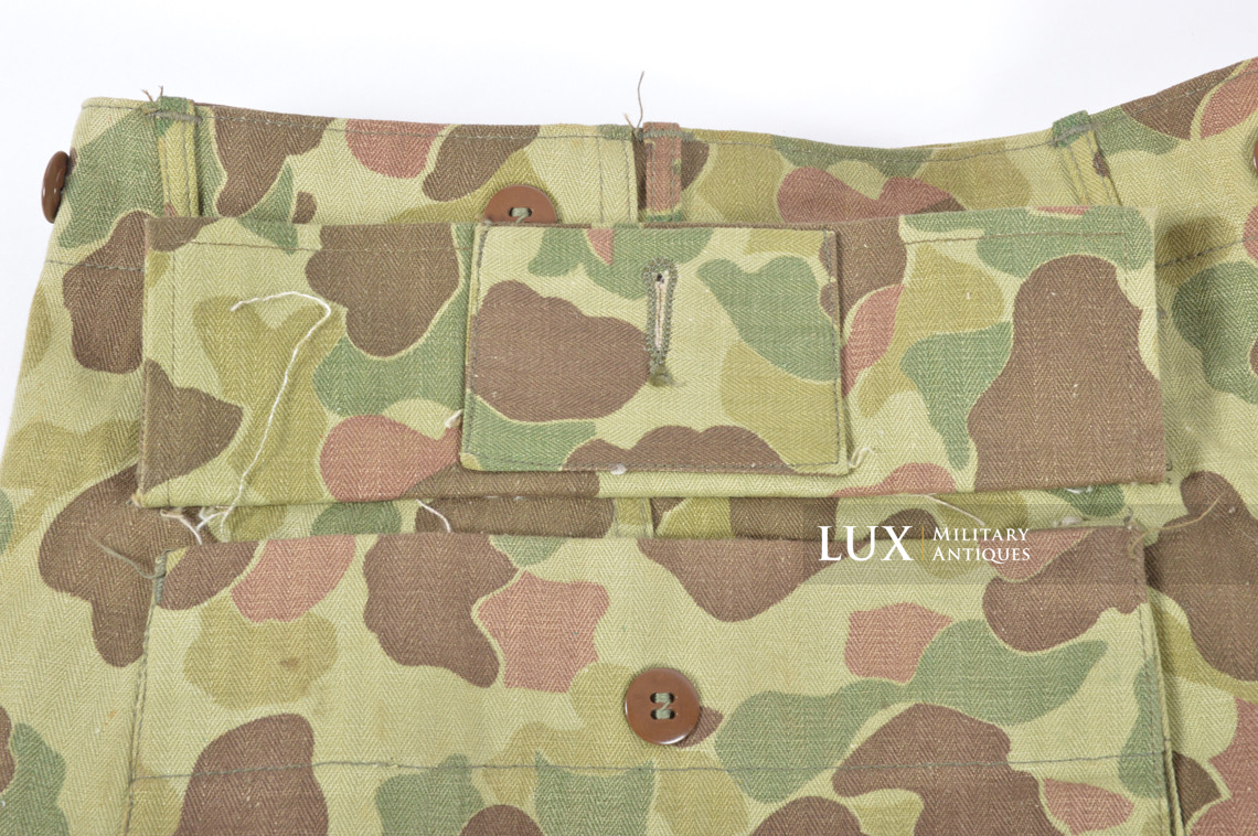 Unissued US Army issued « HBT » camouflage combat trousers, « 34x31 » - photo 9