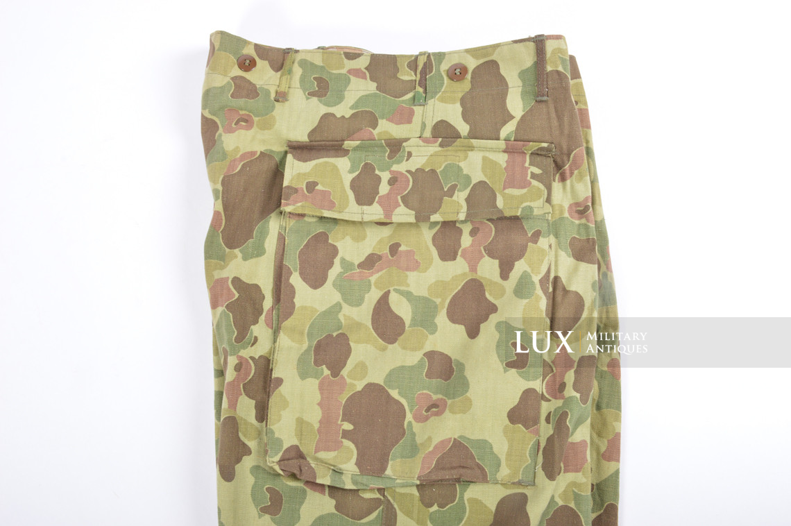 Unissued US Army issued « HBT » camouflage combat trousers, « 34x31 » - photo 12