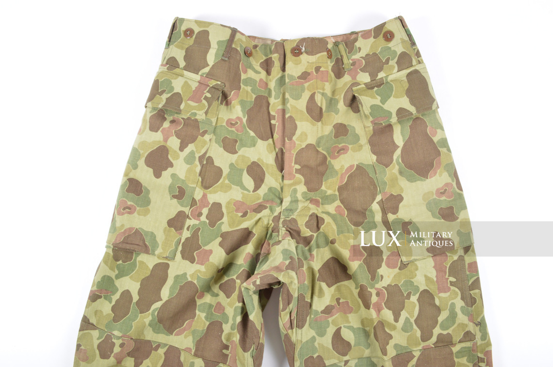 Unissued US Army issued « HBT » camouflage combat trousers, « 34x31 » - photo 17