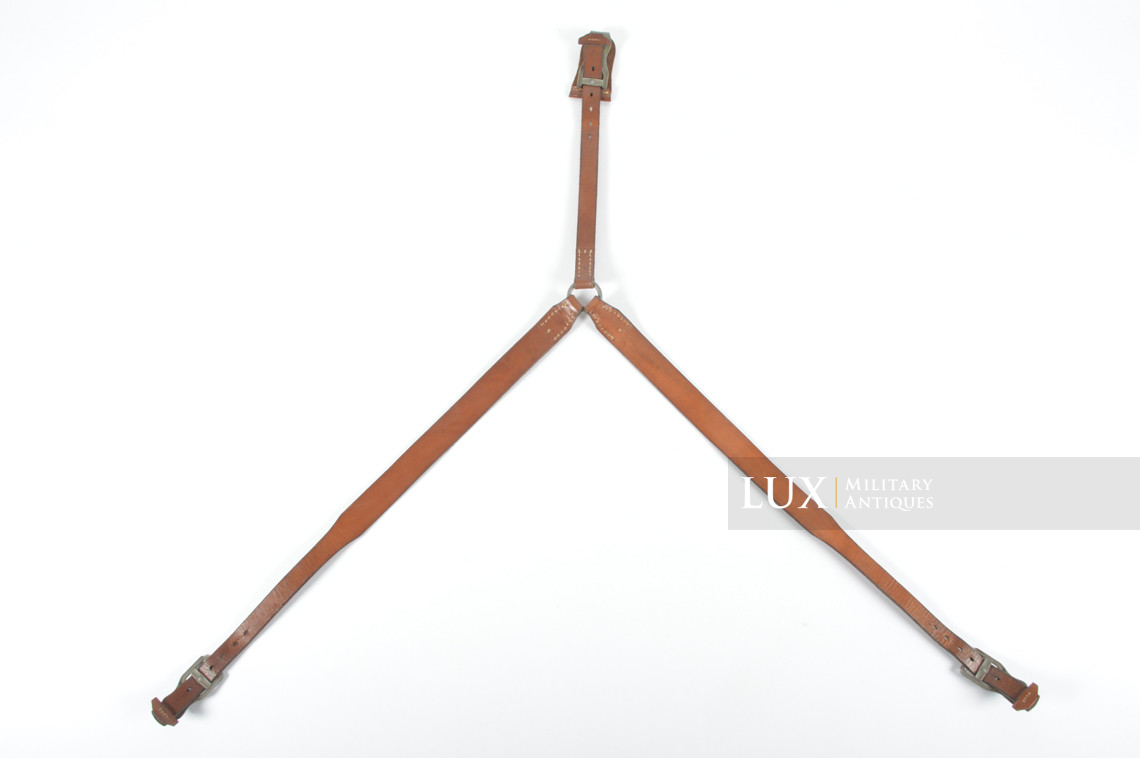 Brelage léger précoce en cuir natural brun, « 1939 » - photo 11