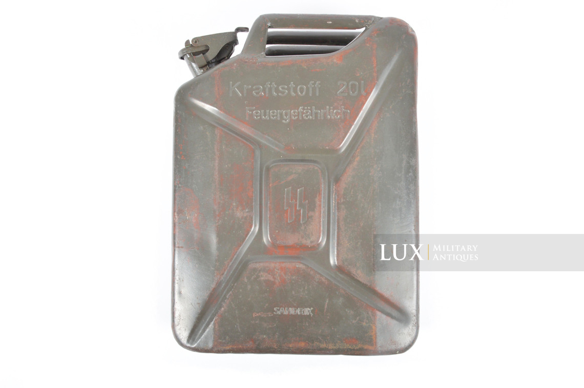 German Waffen-SS issued jerrycan, « SANDRIK » - photo 7