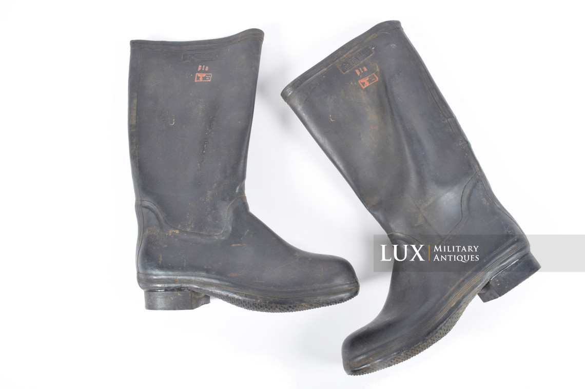 German rubber boots, « 1944 » - Lux Military Antiques - photo 4