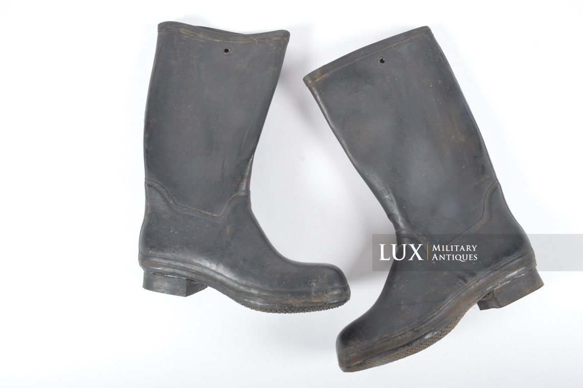 German rubber boots, « 1944 » - Lux Military Antiques - photo 8