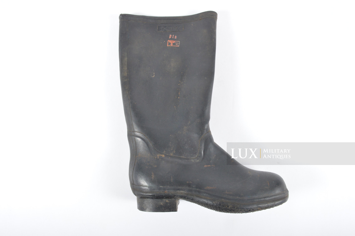 German rubber boots, « 1944 » - Lux Military Antiques - photo 9