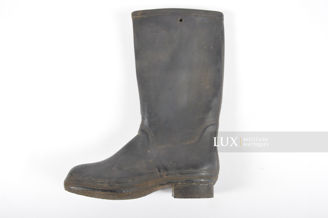 Bottes allemandes en caoutchouc, « 1944 » - photo 12