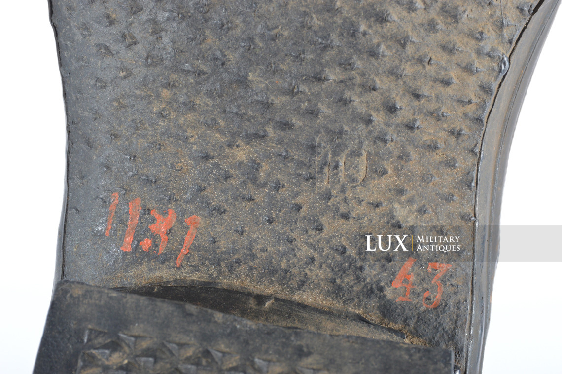 German rubber boots, « 1944 » - Lux Military Antiques - photo 16