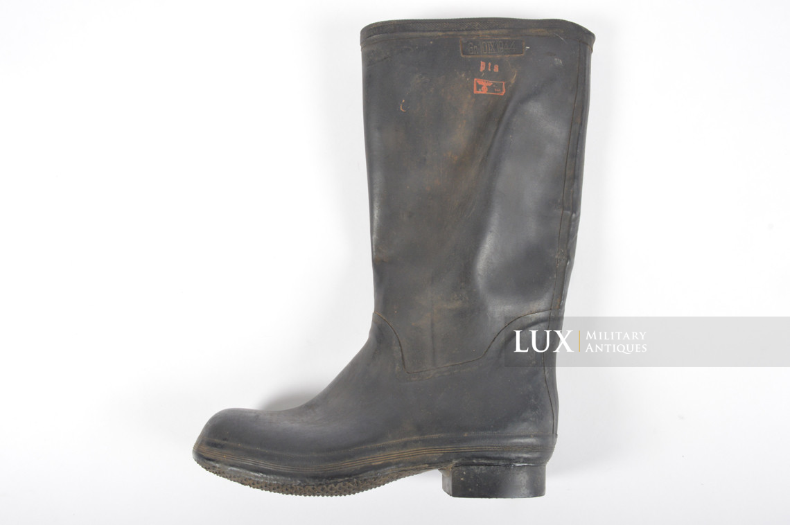 German rubber boots, « 1944 » - Lux Military Antiques - photo 17