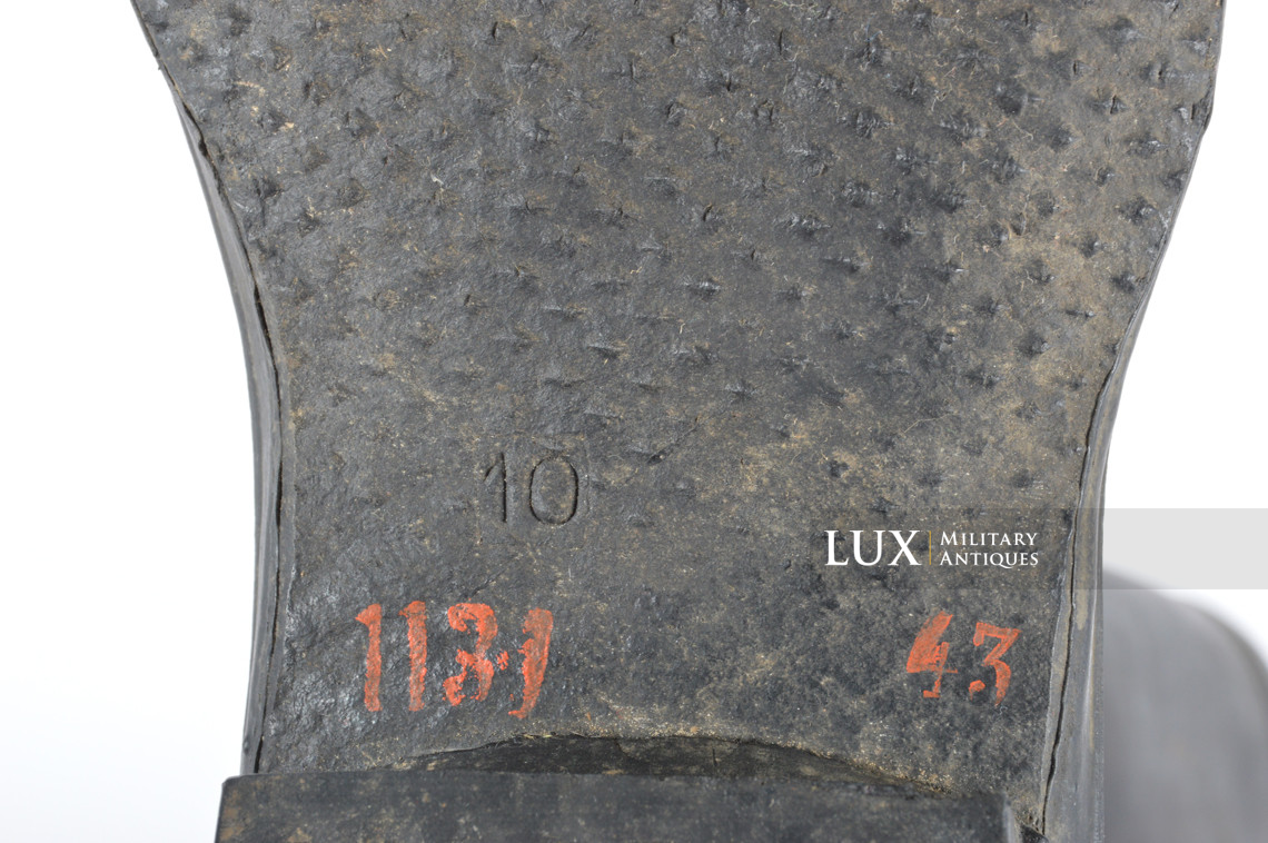 German rubber boots, « 1944 » - Lux Military Antiques - photo 23