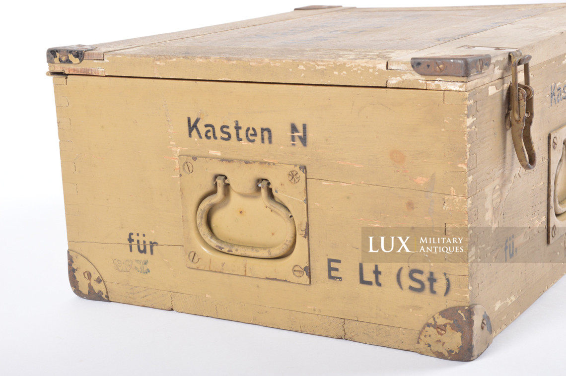Late-war German issued field lantern storage case set, « Einheitslaterne 42 » - photo 10
