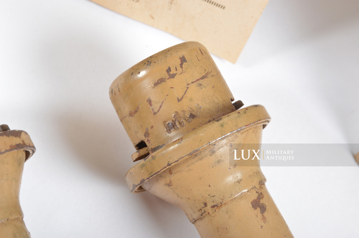 Late-war German issued field lantern storage case set, « Einheitslaterne 42 » - photo 25