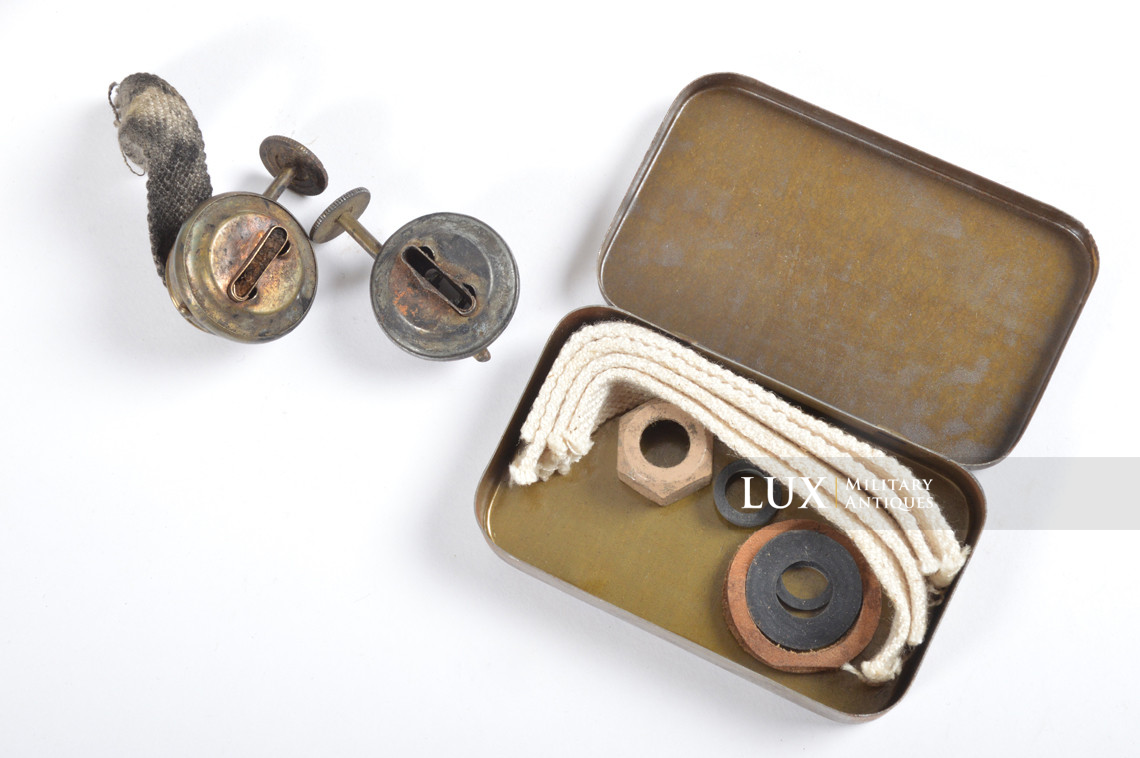 Late-war German issued field lantern storage case set, « Einheitslaterne 42 » - photo 35