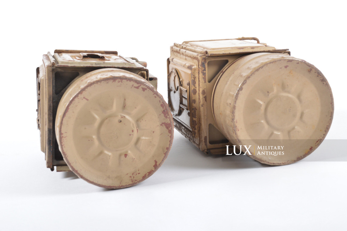 Late-war German issued field lantern storage case set, « Einheitslaterne 42 » - photo 47