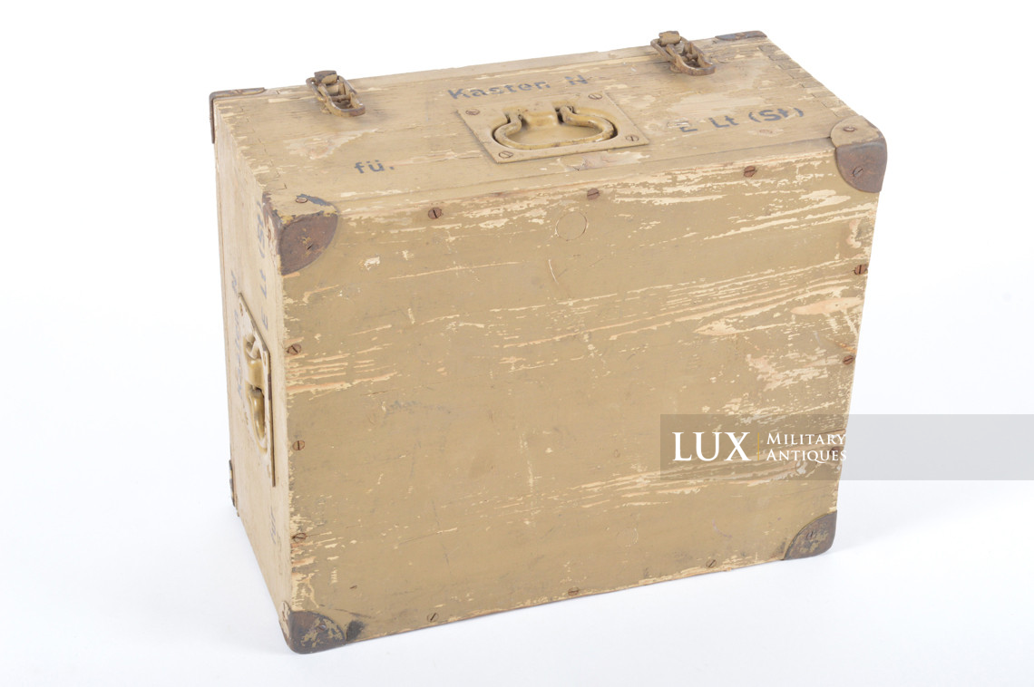 Late-war German issued field lantern storage case set, « Einheitslaterne 42 » - photo 16