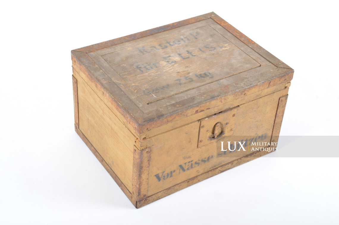 German issued field lantern storage case set, « Einheitslaterne 42 » - photo 8