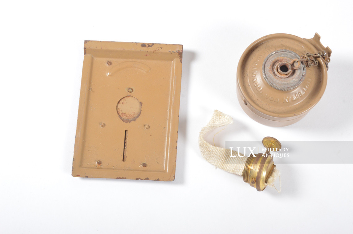 German issued field lantern storage case set, « Einheitslaterne 42 » - photo 22