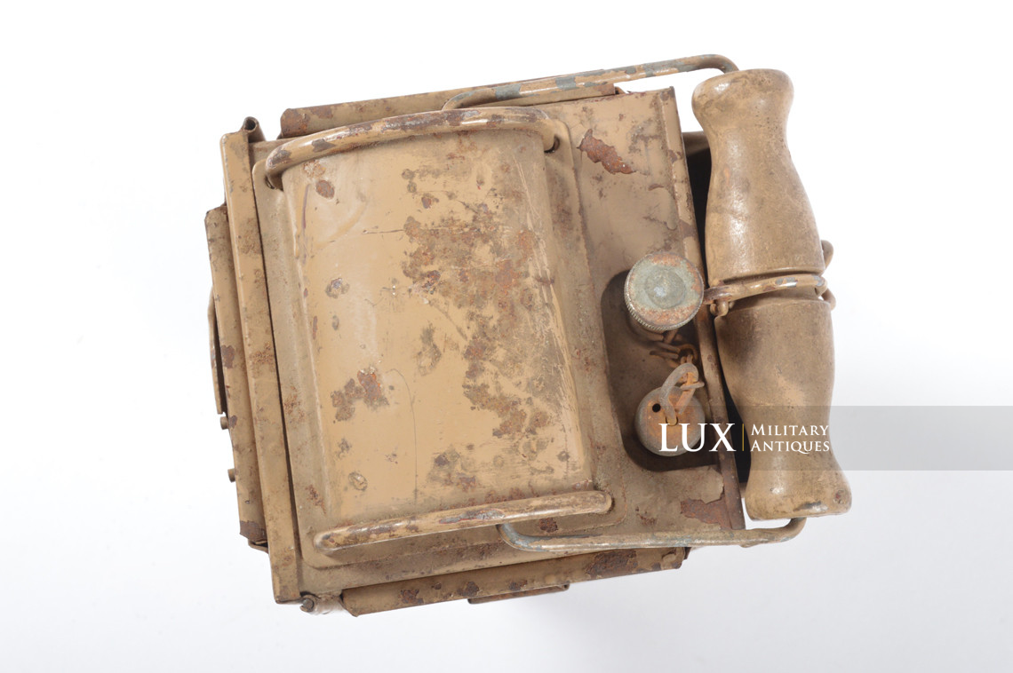 German issued field lantern storage case set, « Einheitslaterne 42 » - photo 31